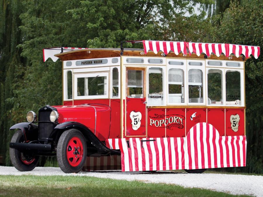 Ford Model AA Popcorn Truck by Cretors '1930